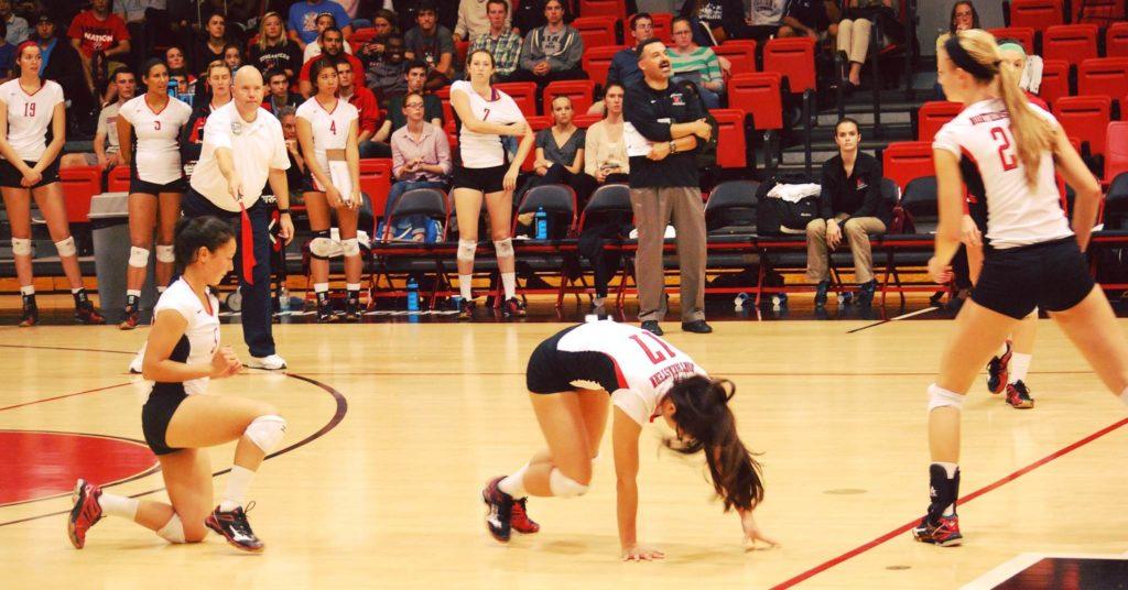 Volleyball defeats rival BC