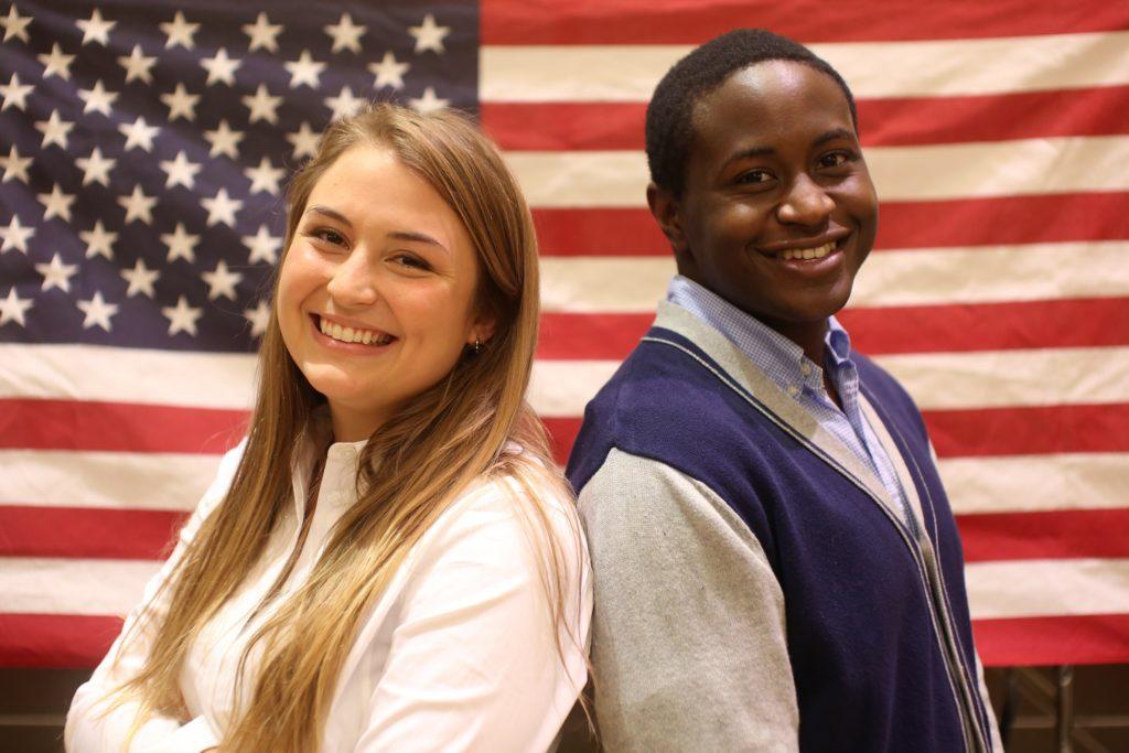 Haas, McMoore serve as political student leaders