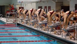 NU diving team sweeps UNH