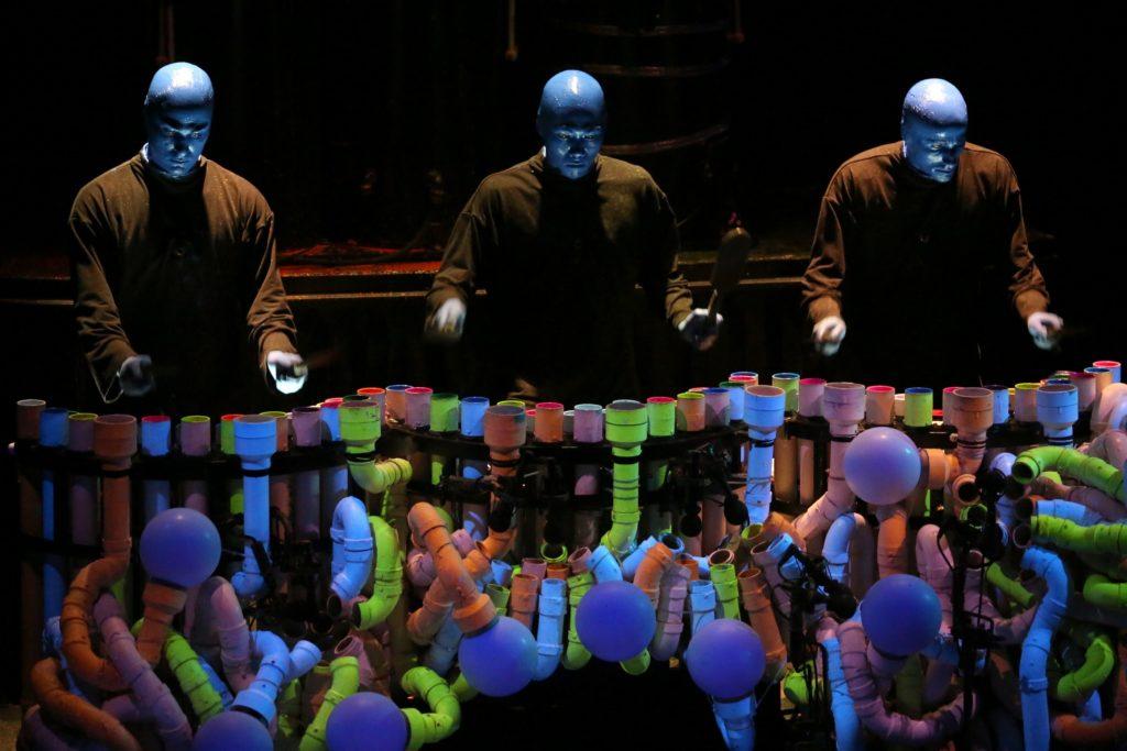 Blue Man Group combines  humor and talent onstage