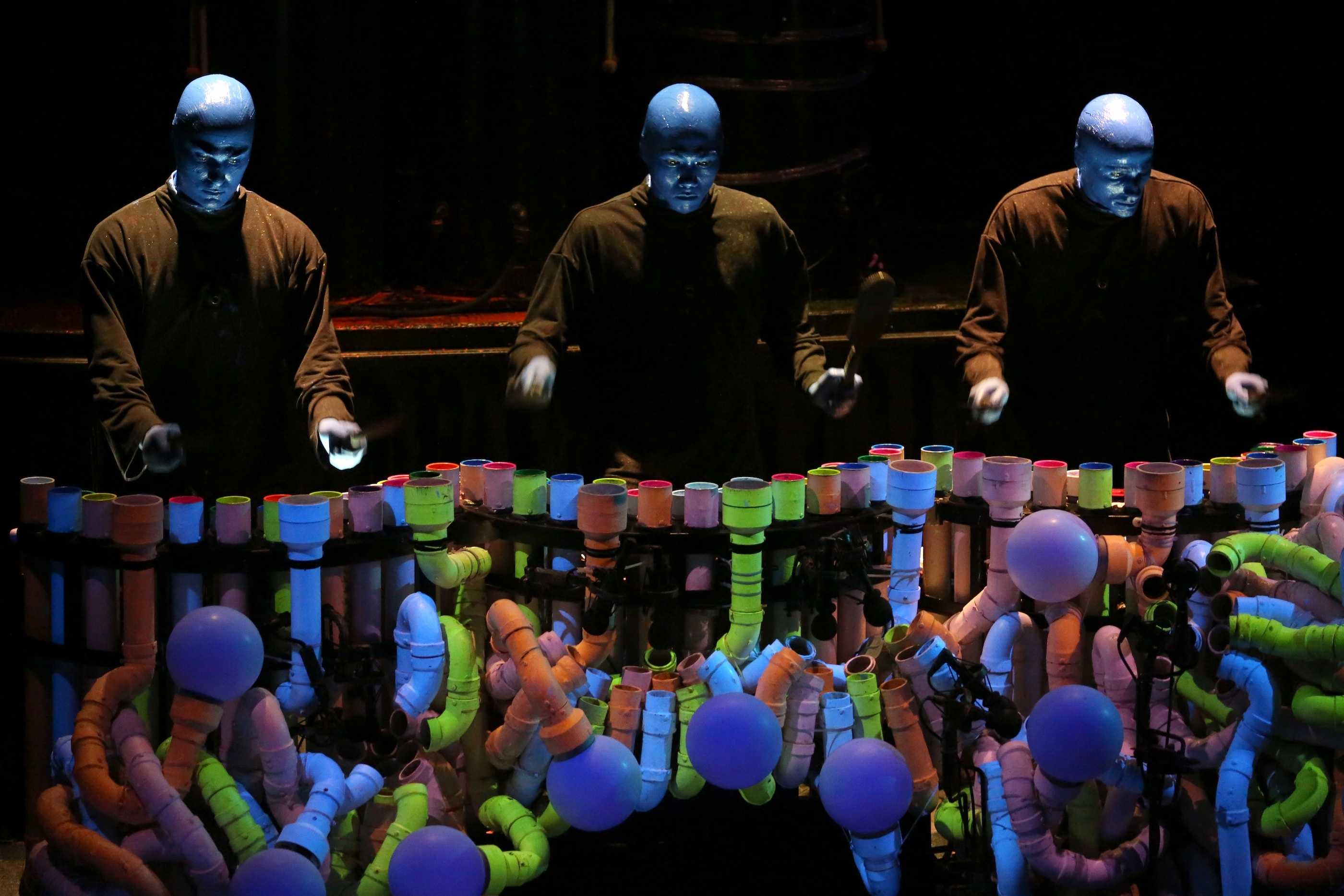 Blue Man Group combines humor and talent onstage - The Huntington News