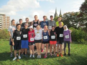 Northeastern students claim first place in Mission Hill Road Race