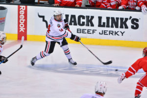 Hockey falls to BU in Beanpot finals