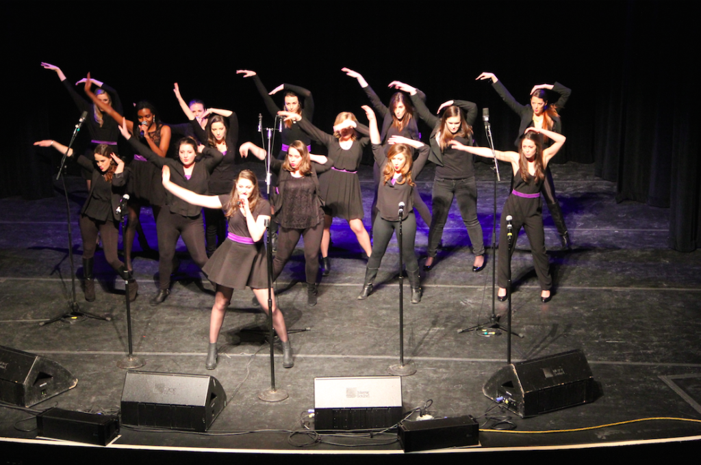 Treble on Huntington competes in ICCA quarterfinals