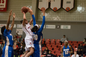 Women drop game against Hofstra, 66-45