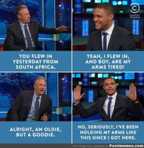 Trevor Noah replaces Jon Stewart on “The Daily Show”