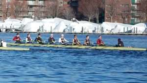 Rowing loses by .13 seconds