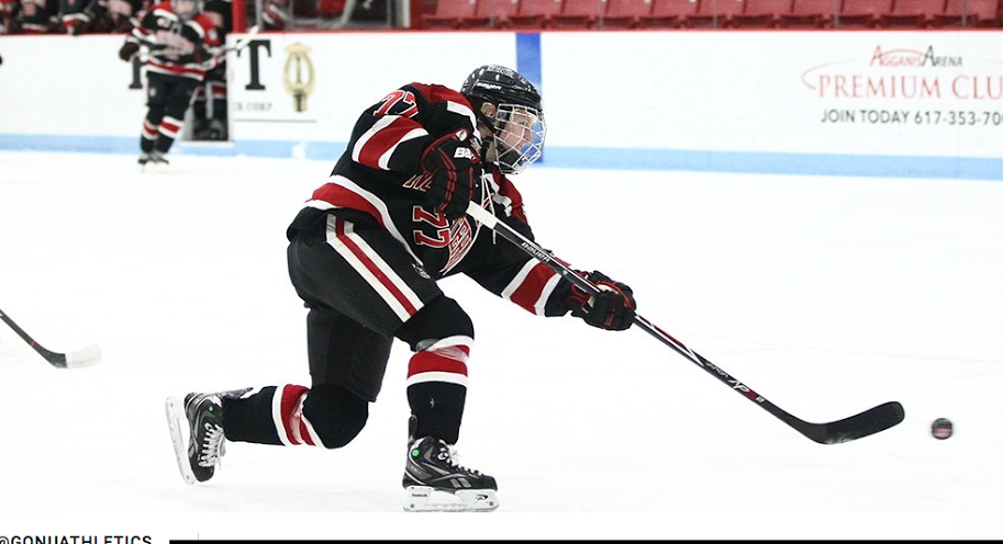 Kendall+Coyne+left+the+Northeastern+program+in+2016+as+its+all-time+leading+point+and+goal+scorer.+