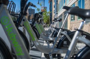 Hubway opens Huntington station