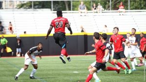 Men’s soccer falls to UD, wins matchup at Holy Cross