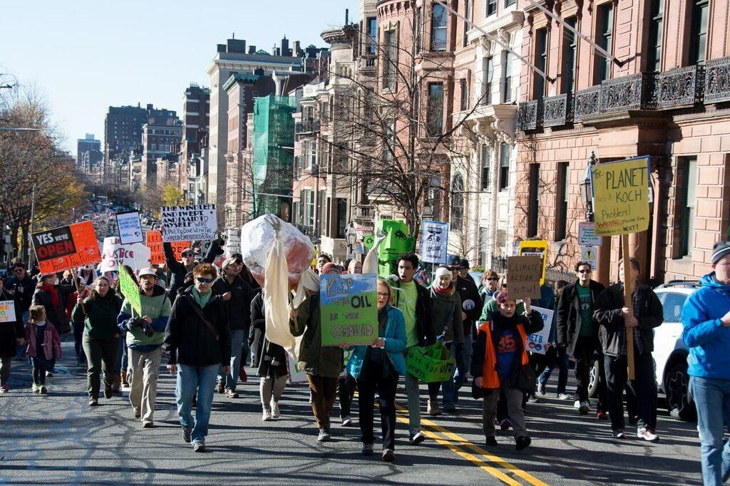 Marchers call for action on climate change