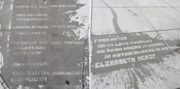 Second installation of invisible poetry hits Boston’s sidewalks
