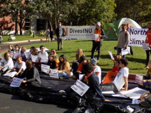 DivestNU promises to escalate campaign