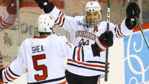 Huskies suffer setback in 3-2 loss