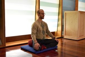 Spiritual advisor guides NU community in art of being