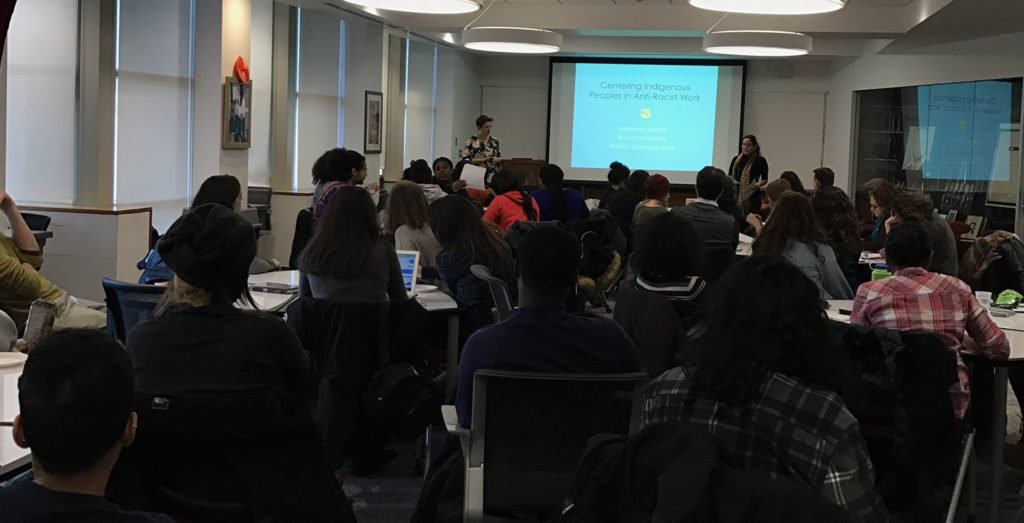 Workshop on Native activism kicks off Boston series