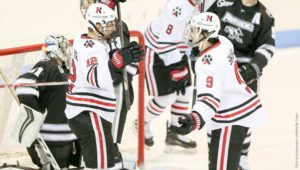 Huskies rise in Hockey East