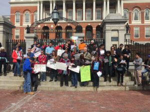 Protesters rally to make Massachusetts a sanctuary state
