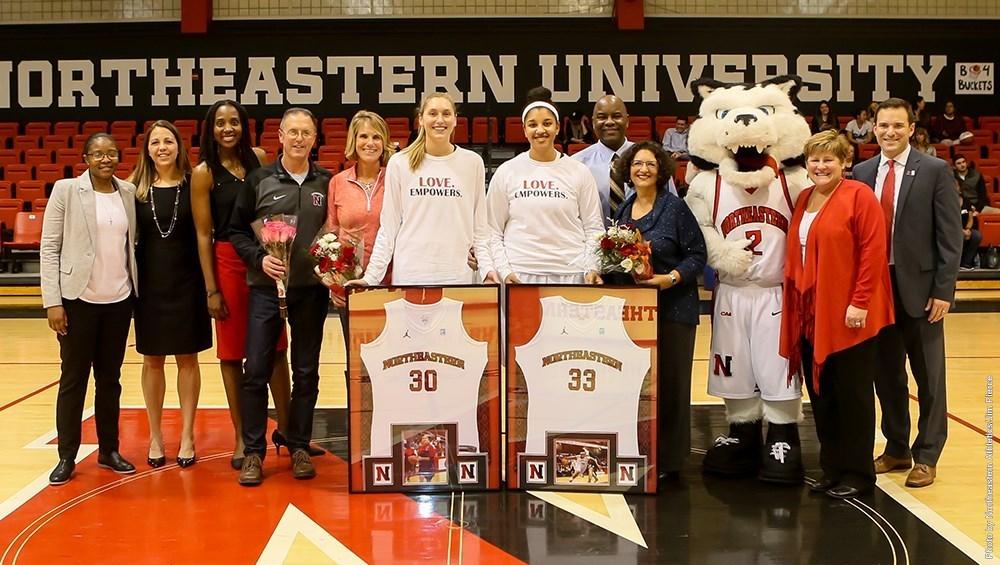 Womens+hoops+honors+seniors+Sally%2C+Schnare