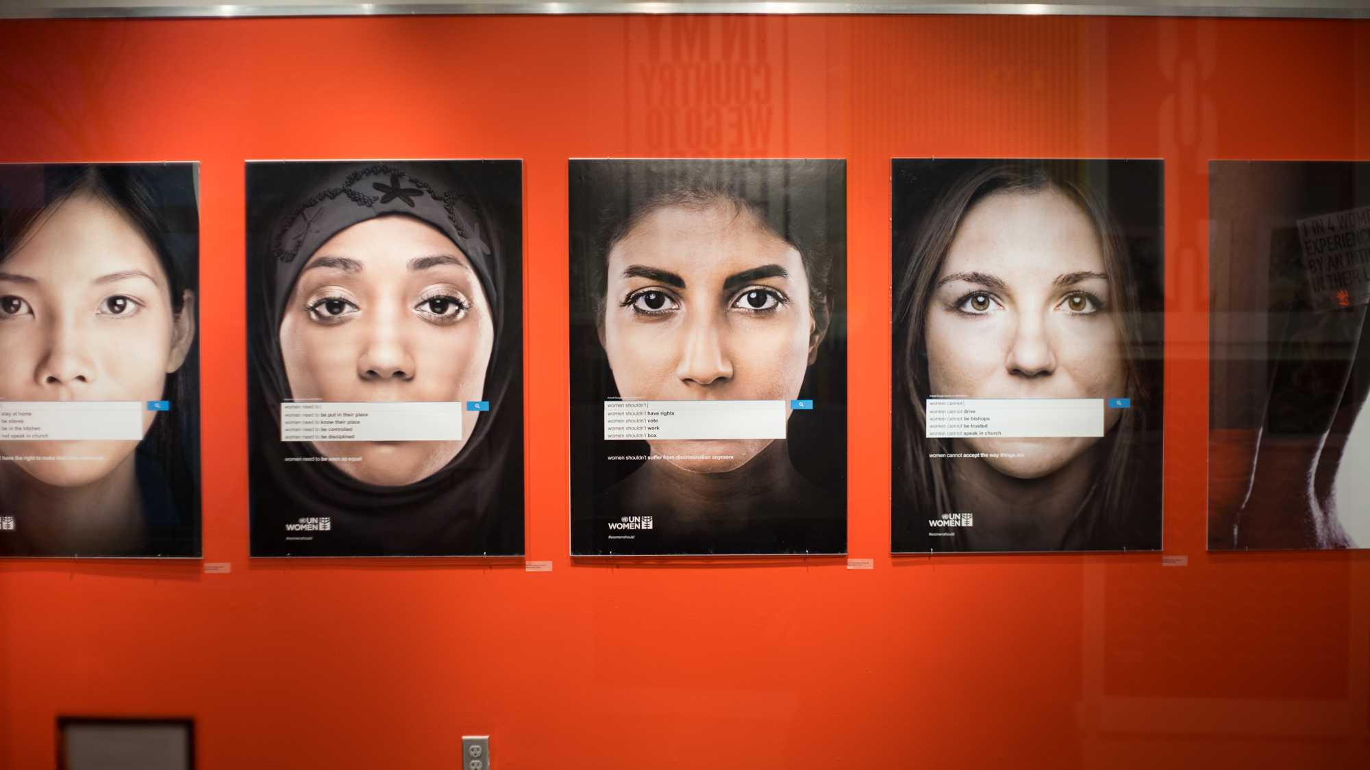 Gallery 360 installation promotes women's rights - The Huntington News