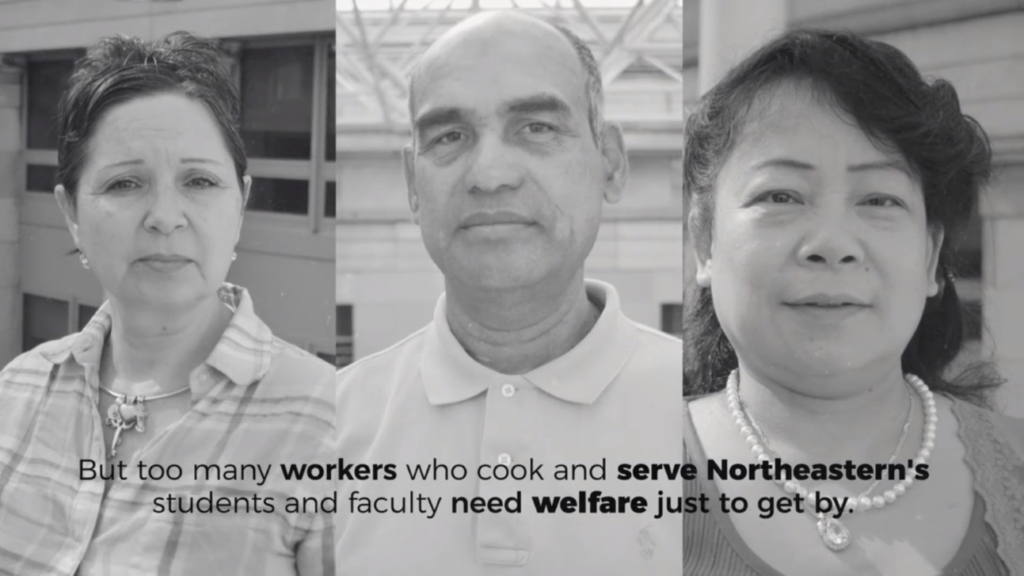 Local 26 calls out Northeastern in YouTube ad