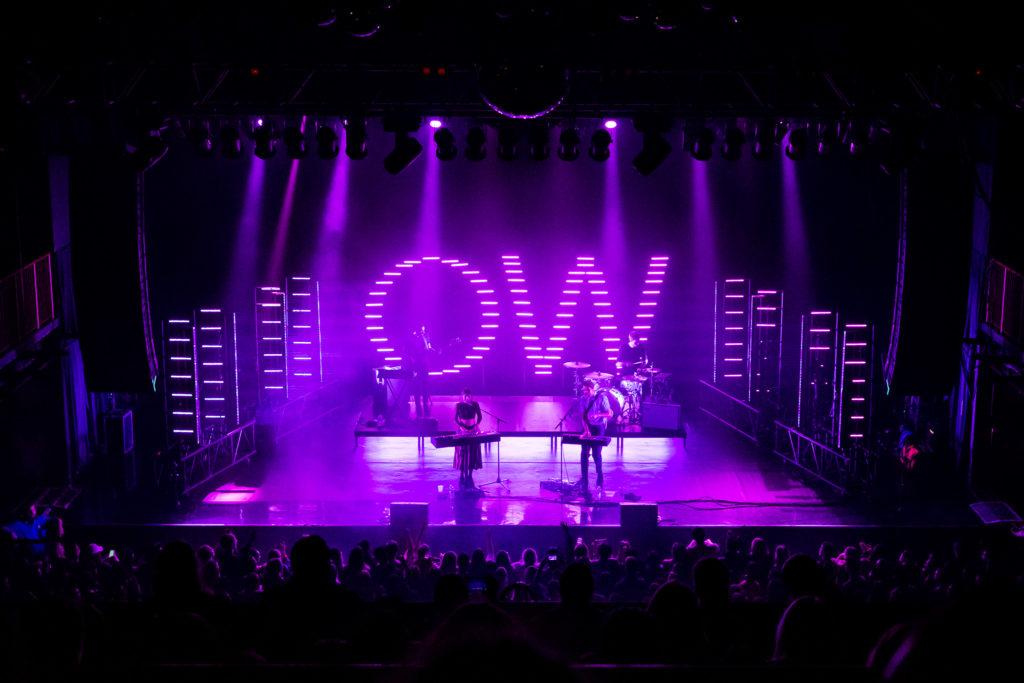 Oh Wonder returned to play House of Blues just two short years after performing Northeasterns AfterHOURS. 