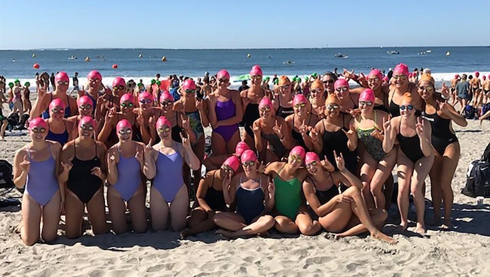 Young Swimming and Diving Team Makes Waves Through Contributions to Cancer Research