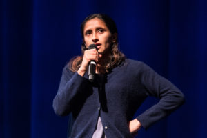 Aparna Nancherla performs at Blackman
