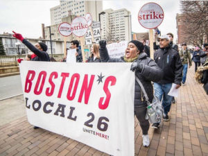 Dining workers vote to begin strike Wednesday