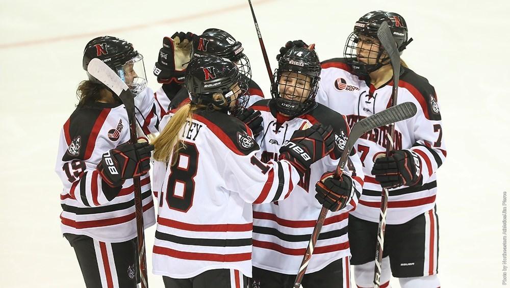 Top line breaks through for womens hockey in win against BU