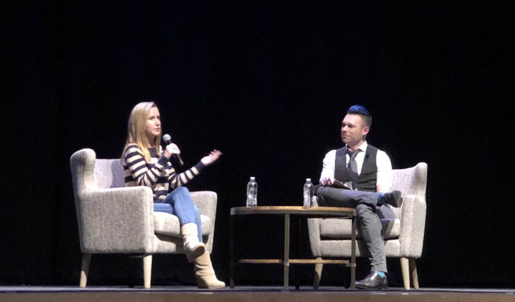 Angela Kinsey of “The Office” visits NU, discusses female representation in media