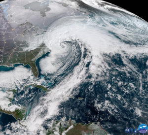 Winter cyclone hits Boston with floods and snow