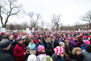From all walks of life, 10,000 take part in Women’s March