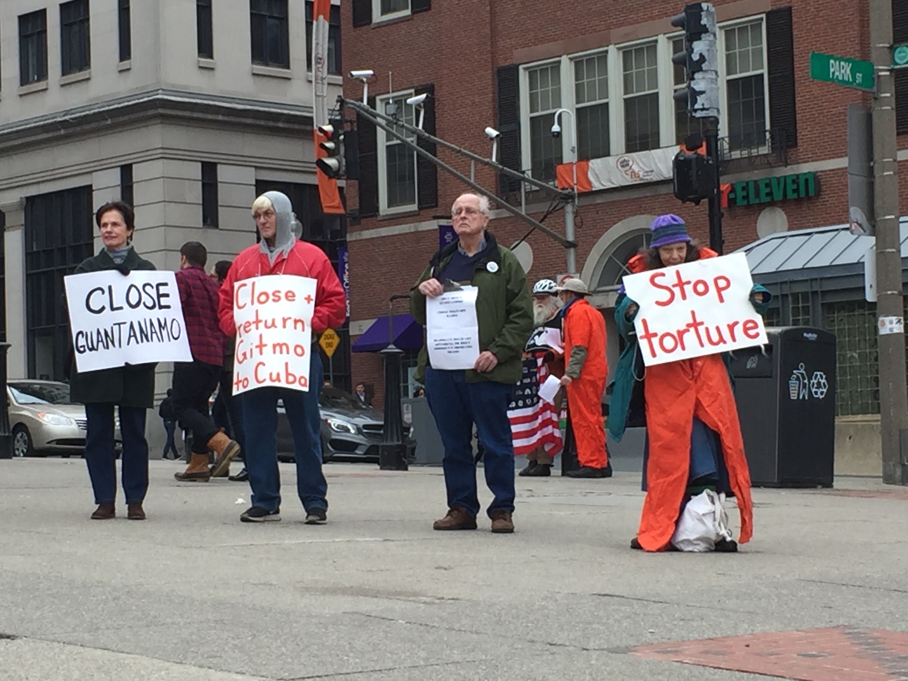 Local activists rally to close Guantánamo - The Huntington News