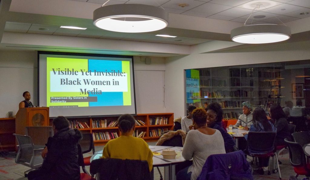 Students examine media portrayals of black women