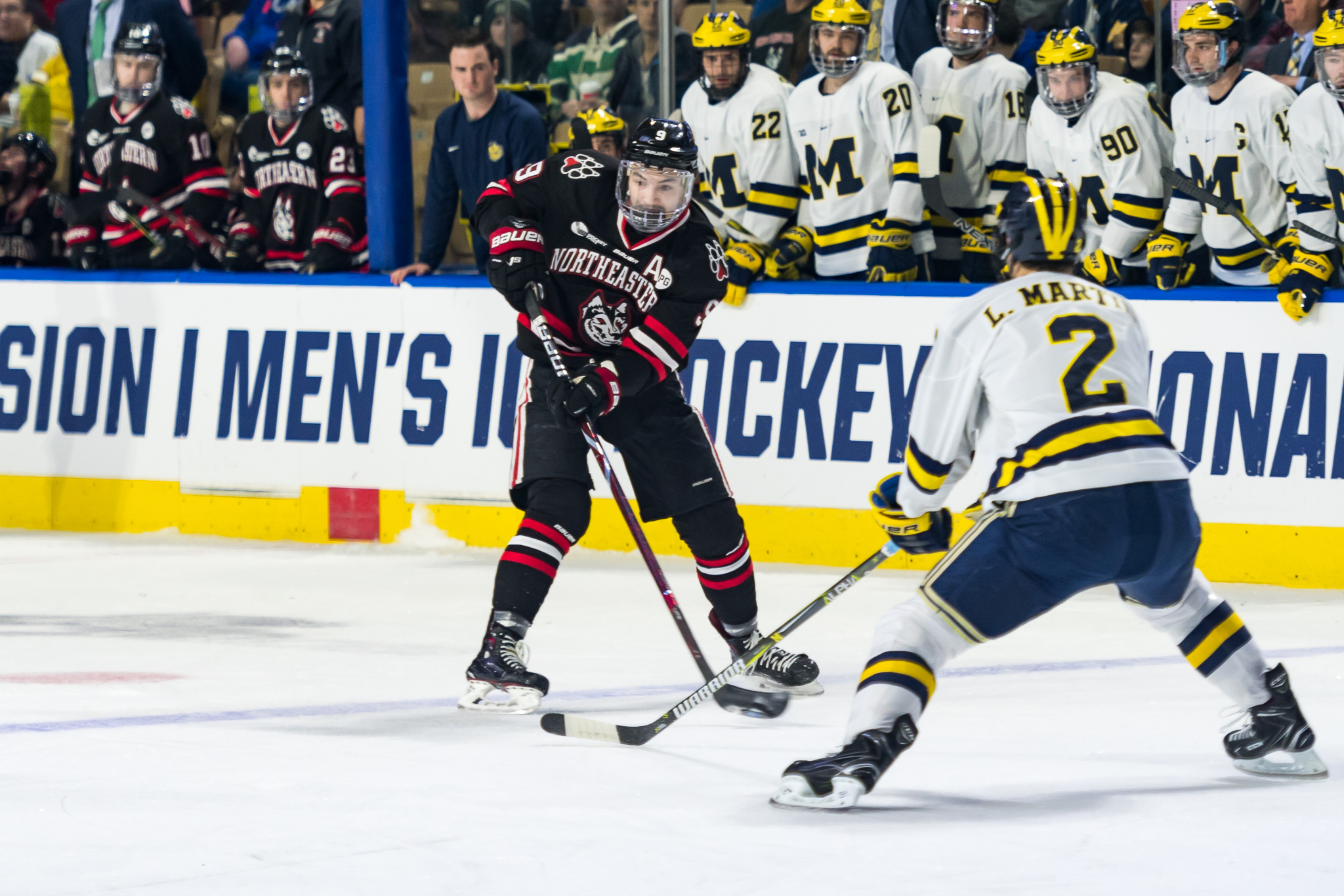 Huskies’ season ends with loss to Michigan