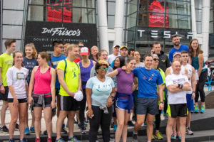 Runners attempt to Beat the T during marathon weekend