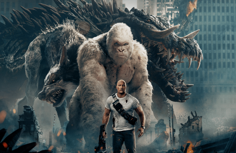 Review: “Rampage” delivers fun, mindless action