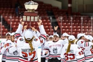 Women’s hockey coach Dave Flint reflects on historic season
