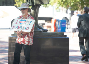 Supporters for transgender anti-discrimination bill begin final push before election day