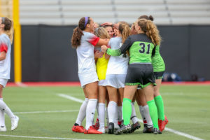 Northeastern women’s soccer notches second consecutive golden goal victory