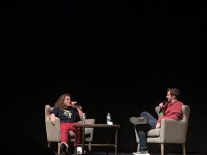 Workaholic’s Blake Anderson speaks in Blackman