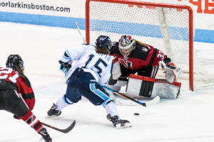 Women’s hockey unbeaten in weekend series at BU
