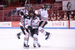 Women’s Hockey tops Boston College in OT thriller
