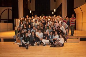 Anthony Lee speaks and performs at dance workshop in Fenway Center