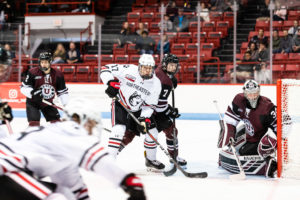 Huskies vs. Huskies: NU hands the No 2. ranked team in the nation St. Cloud State its first loss of the season