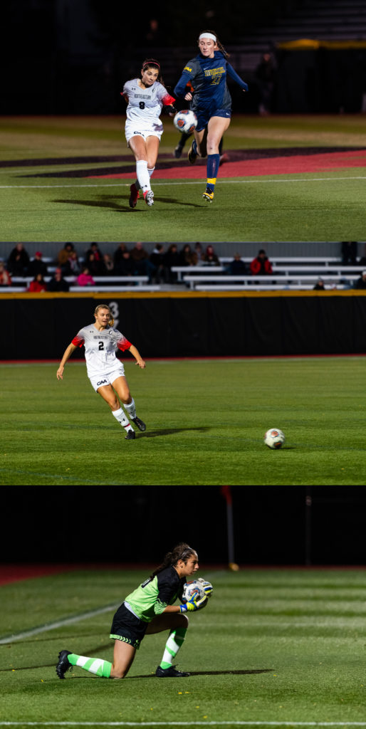 Three women’s soccer players awarded All-CAA First Team honors