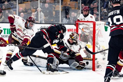 Beanpot champs again, NU seniors get a lasting memory