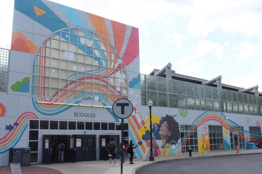 The new mural at Ruggles station brings life to the previously bleak wall, much like the rest of artist Silvia López Chavezs works throughout the city.
