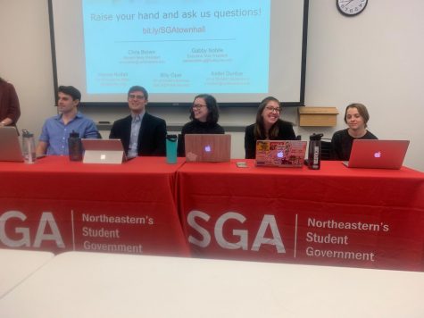 SGA discusses potential changes to Rebecca’s, SAF, GSuite at town hall